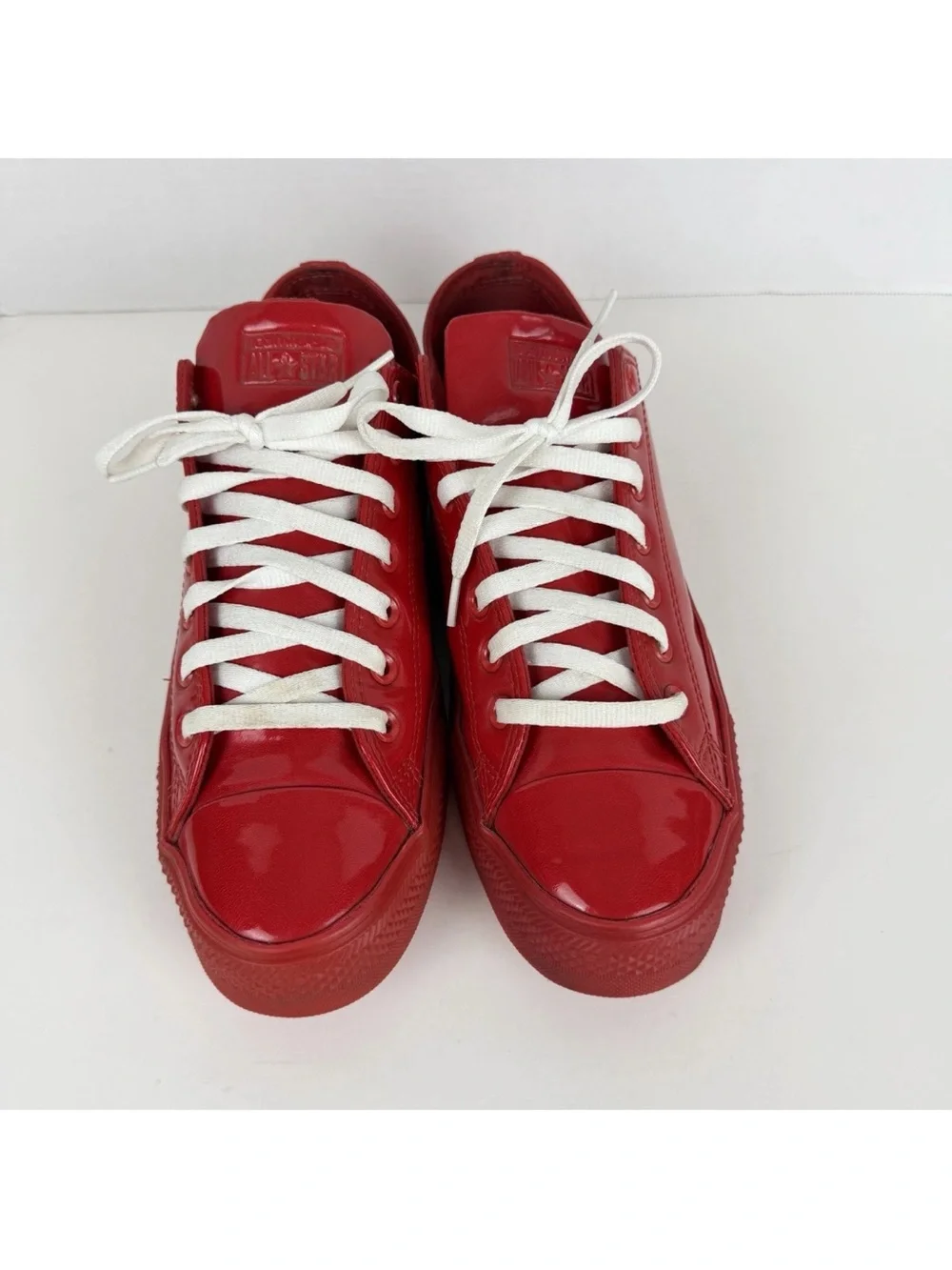 Converse Chuck Taylor All Star Ox Low Top Casino Triple Red Men’s Size 11 - Picture 3 of 10